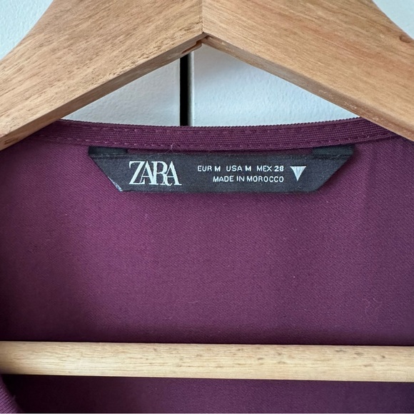 ZARA Pleated Dress (M) - Picture 3 of 12